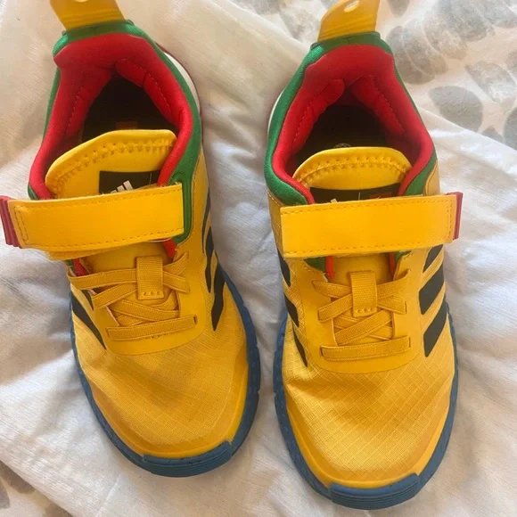 adidas Kids' Sneakers in Yellow, Blue, and Red LEGO x Adidas - Picture 3 of 6